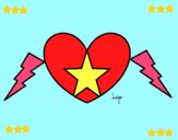 Corazón estrella