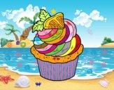 Cupcake de limón