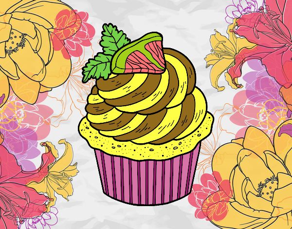 Cupcake de limón