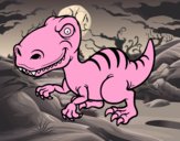 Dinosaurio velociraptor