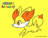 Fennekin corriendo