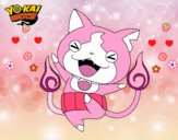 Jibanyan feliz