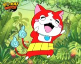 Jibanyan super feliz