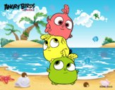 Las crias de Angry Birds