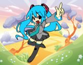 Miku vocaloid