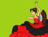 Mujer flamenca