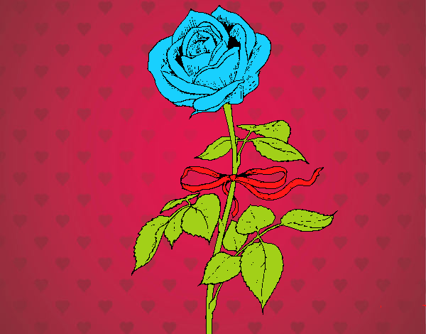las rosas si son azules<3