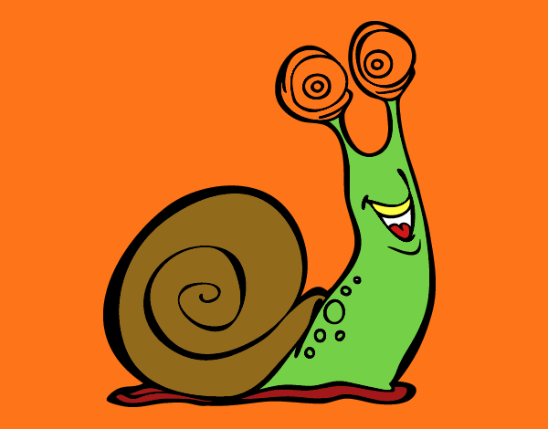 Caracol feliz