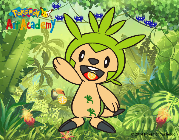 Chespin saludando