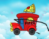 Food truck de pizza