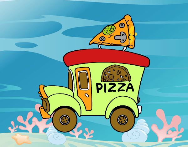 Food truck de pizza