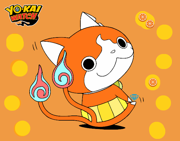 Jibanyan sentado