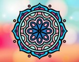Dibujo Mandala para meditar pintado por yoanna3012