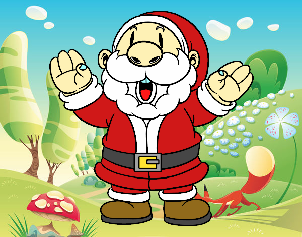 Santa Claus Riendo