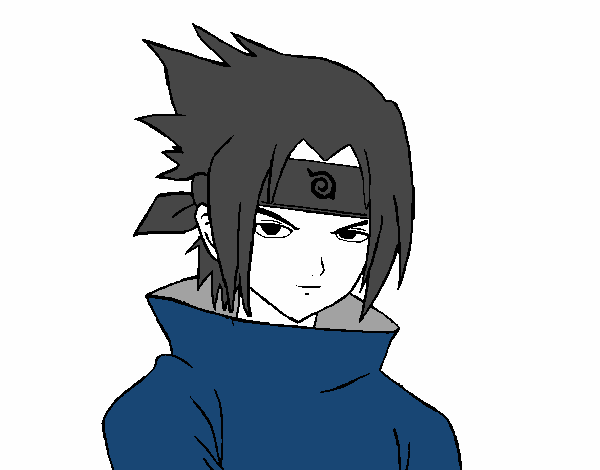 Sasuke enfadado