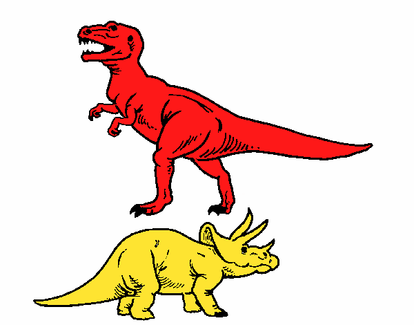 t rex vs triseratips