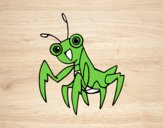 Dibujo Una mantis religiosa pintado por ariancit