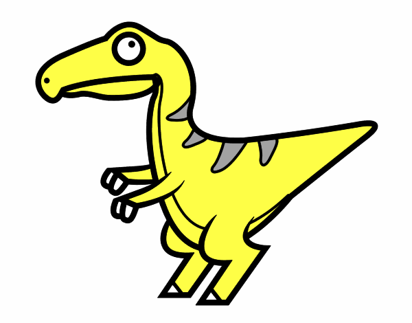 Velociraptor bebé