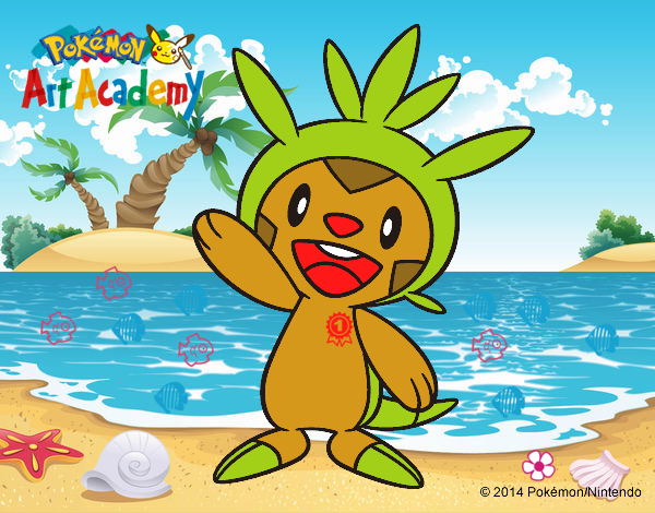 Chespin saludando