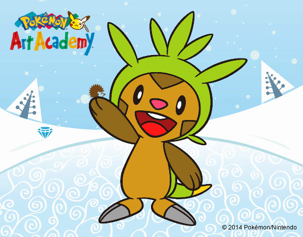 Chespin saludando