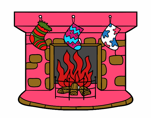 Chimenea de Navidad