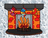 Chimenea de Navidad