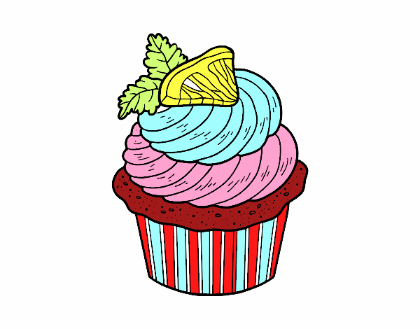 Cupcake de limón