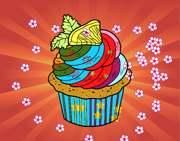 Cupcake de limón