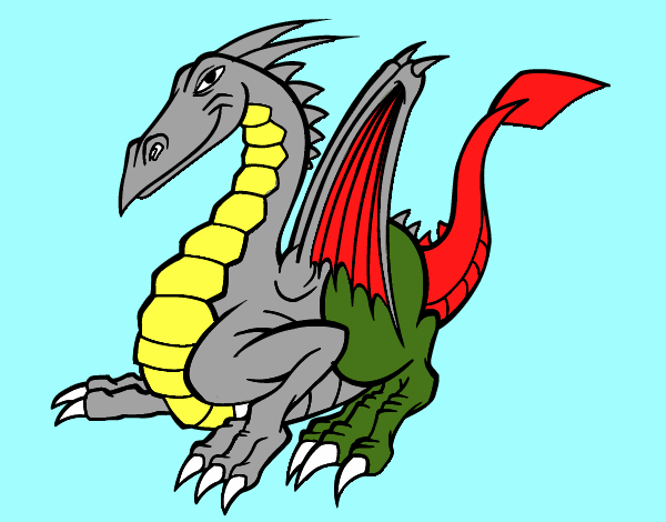 Dragón elegante