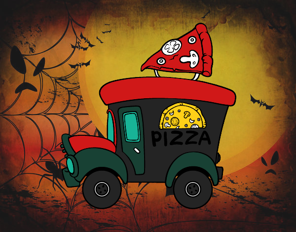 Food truck de pizza