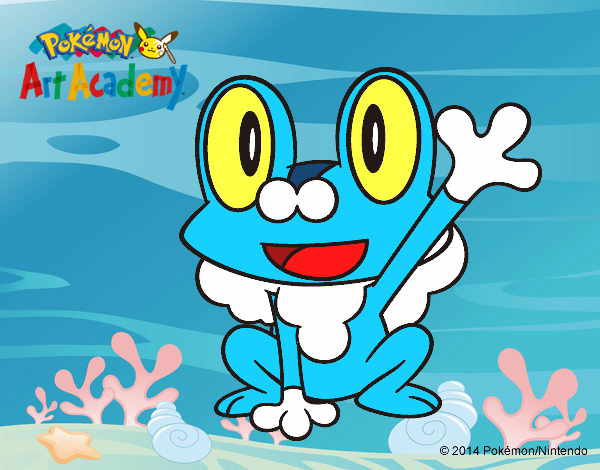 froakie en el mar profundo