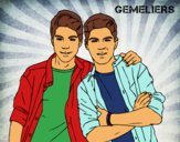 Dibujo Gemeliers pintado por martita22