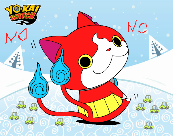 Jibanyan sentado