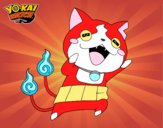 Jibanyan super feliz