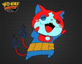 Jibanyan super feliz