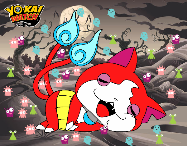 Jibanyan tumbado