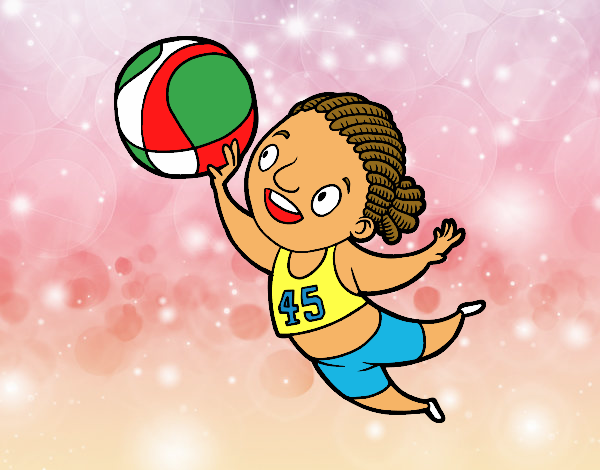 Jugadora de voleibol