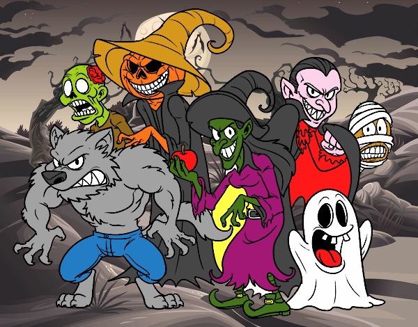 Monstruos de Halloween