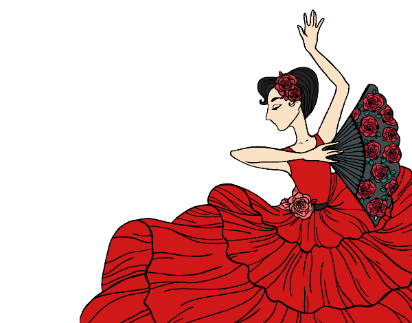 Mujer flamenca