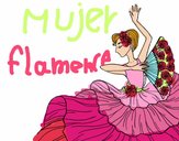 Mujer flamenca