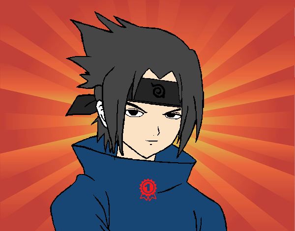 Sasuke enfadado