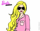 Barbie con gafas de sol