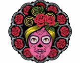 Calavera mejicana femenina