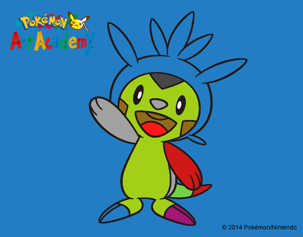 Chespin saludando