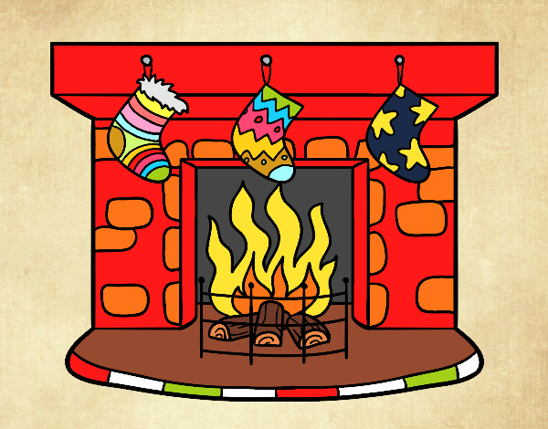 Chimenea de Navidad