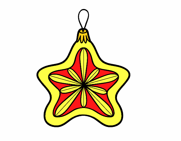 Decoración de Navidad estrella