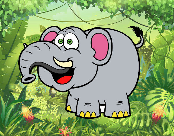 Elefante asiático