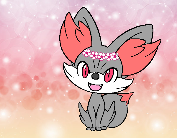 fennekin en farma shiny