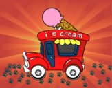 Food truck de helados