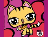 Dibujo Gatito Littlest Pet Shop pintado por maxi2003